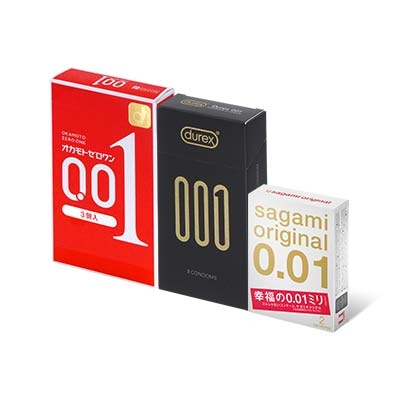 0.01 8 pieces condom Combo Set-thumb