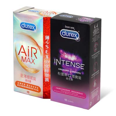 Durex Air Max Intense Combo Set 20 Pieces Condom-thumb
