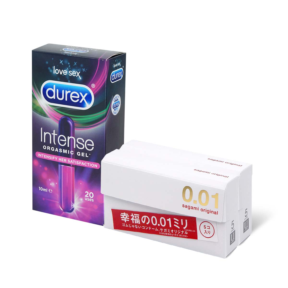 0.01 Intense Combo Set 10 pieces condom-p_1
