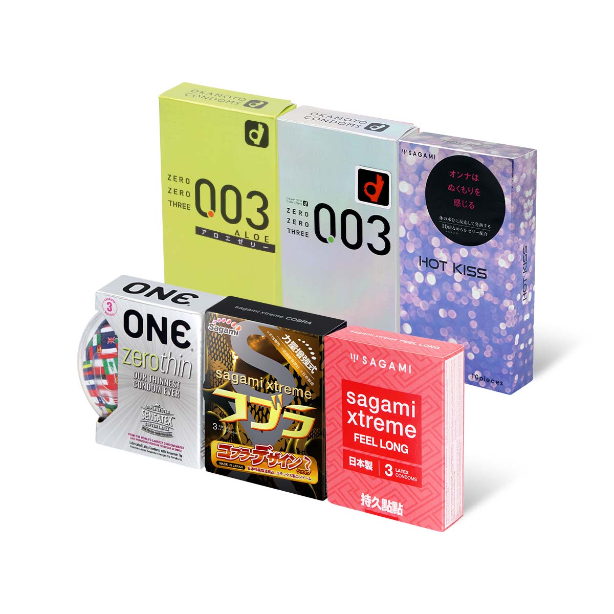 Sampson Recommended Value Type Combo Set 41 pieces condom-p_1
