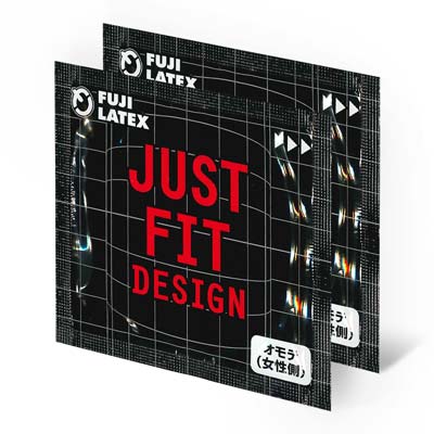 Just Fit - 超級大碼裝 66/56mm 2 片散裝 乳膠安全套-thumb