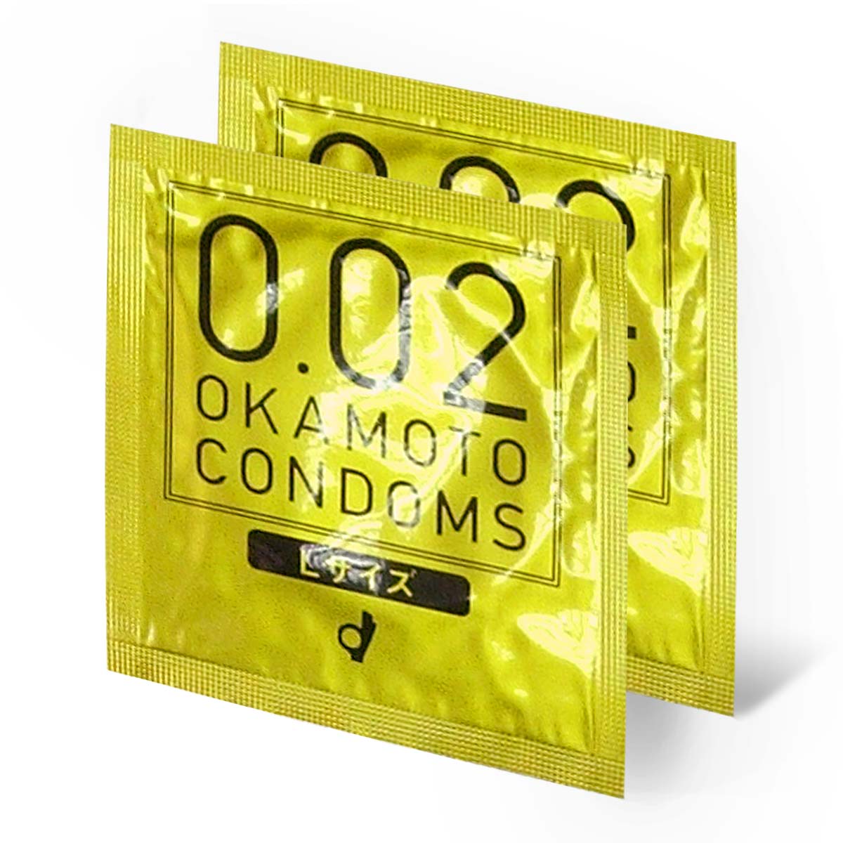 Okamoto Unified Thinness 0.02 L-size (Japan Edition) 58mm 2 pieces PU Condom-p_1
