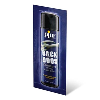pjur BACK DOOR COMFORT Water Anal Glide 2ml Water-based Lubricant-thumb
