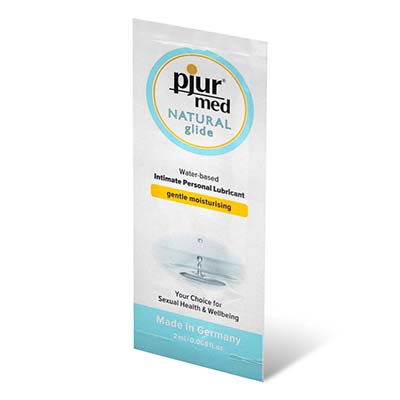 pjur med NATURAL glide 2ml Water-based Lubricant-thumb