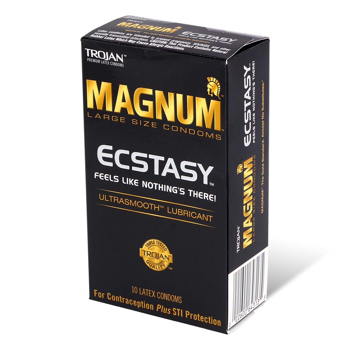 Trojan Magnum Ecstasy 72/55mm 10's Pack Latex Condom-p_1
