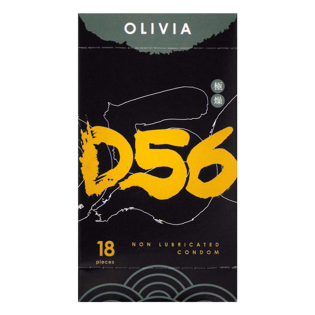 奥莉维亚 东方极燥 56mm 18 片装 不含润滑剂乳胶安全套-p_2