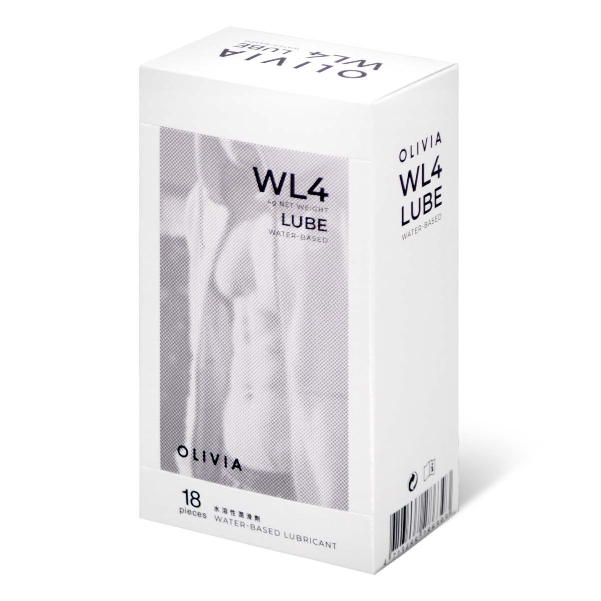 Olivia The Inner Man  4g (sachet) 18 pieces Water-based Lubricant-p_1