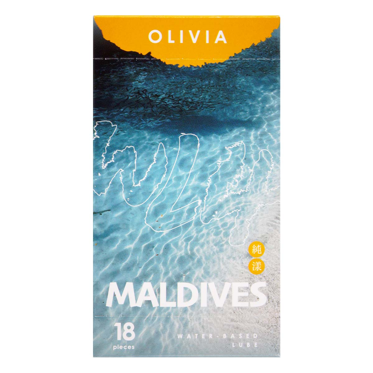 Olivia Maldives Hydro 4g (sachet) 18 pieces Water-based Lubricant-p_2