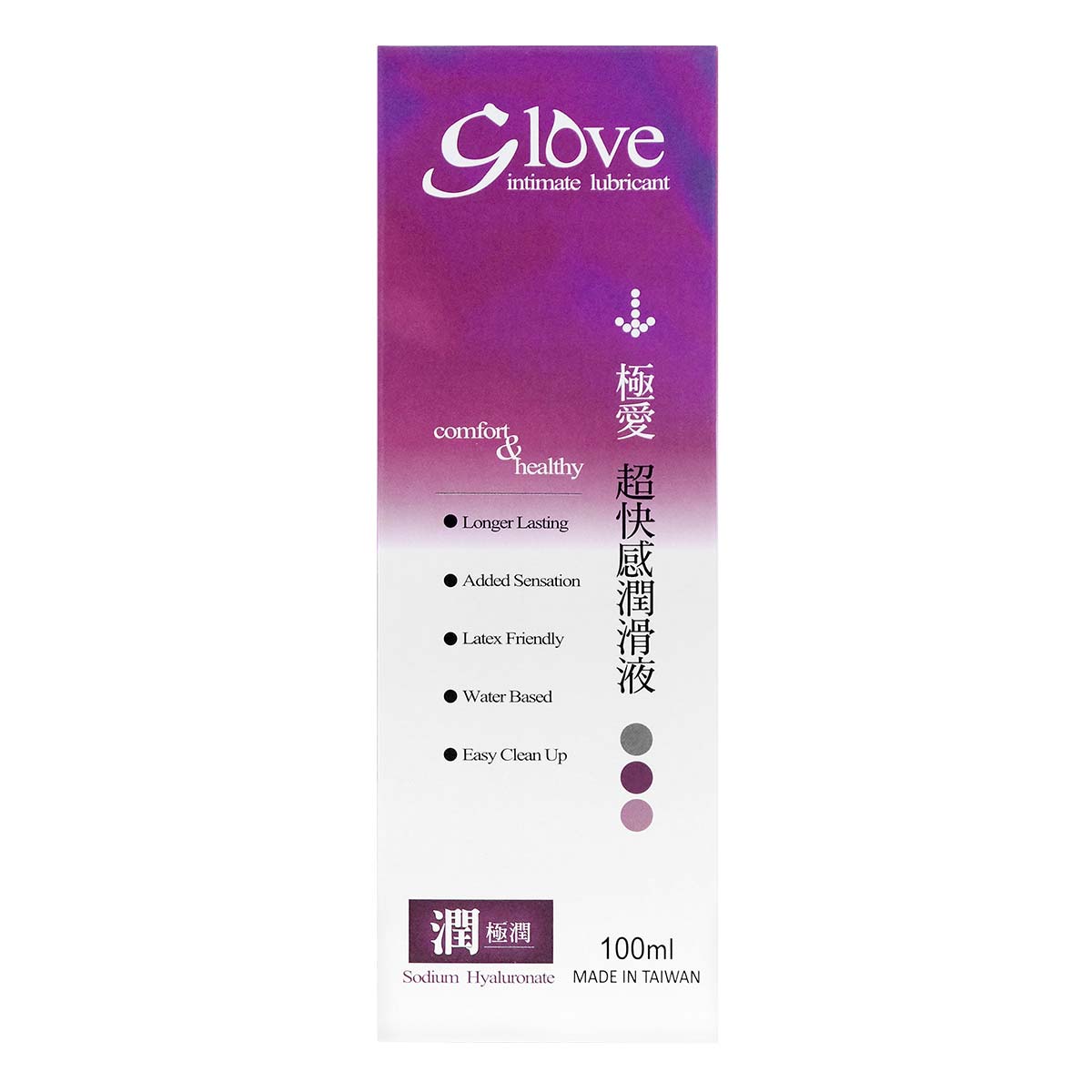 G Love intimate lubricant [Sodium Hyaluronate] 100ml Water-based Lubricant-p_2