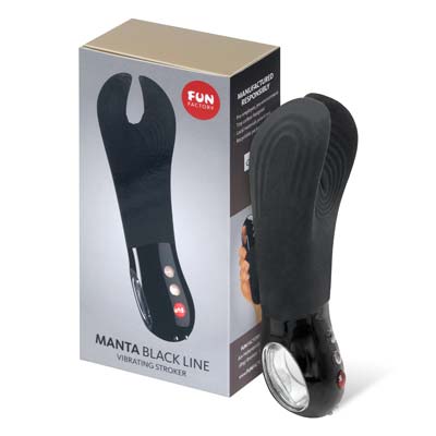 FUN FACTORY Manta Male Vibrator (Black)-thumb
