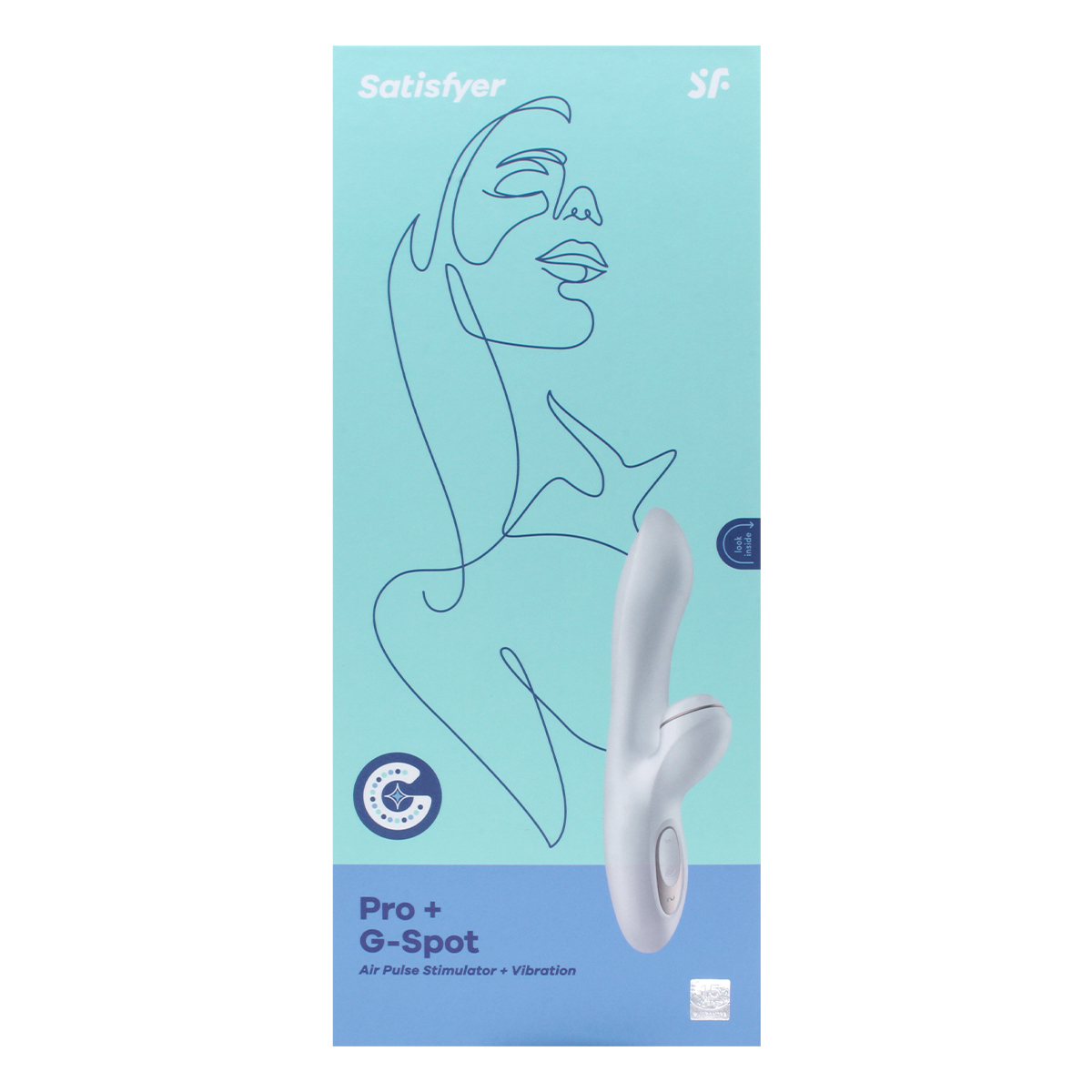 Satisfyer Pro + G-Spot Clitoral Massager Rabbit Vibrator (Rose Gold)-p_2