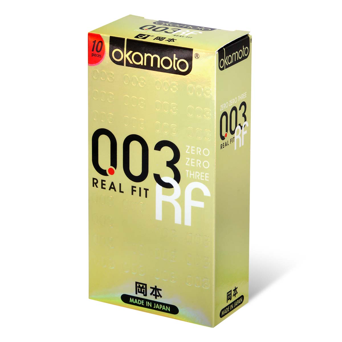 Okamoto 0.03 Real Fit 10's Pack Latex Condom-p_1