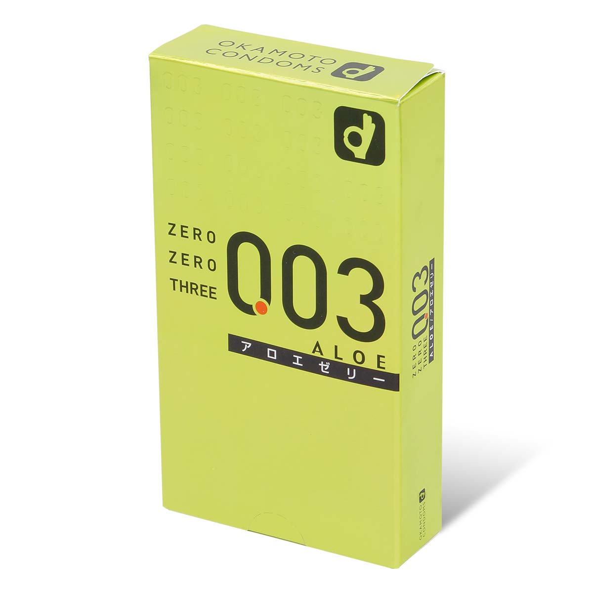 Zero Zero Three 0.03 Aloe (Japan Edition) 10's Pack Latex Condom-thumb