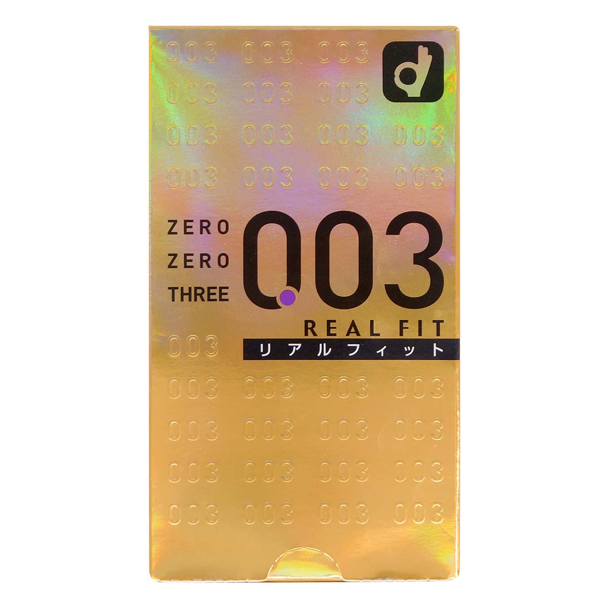 Zero Zero Three 0.03 Real Fit (Japan Edition) 10's Pack Latex Condom (Short Expiry)-p_2