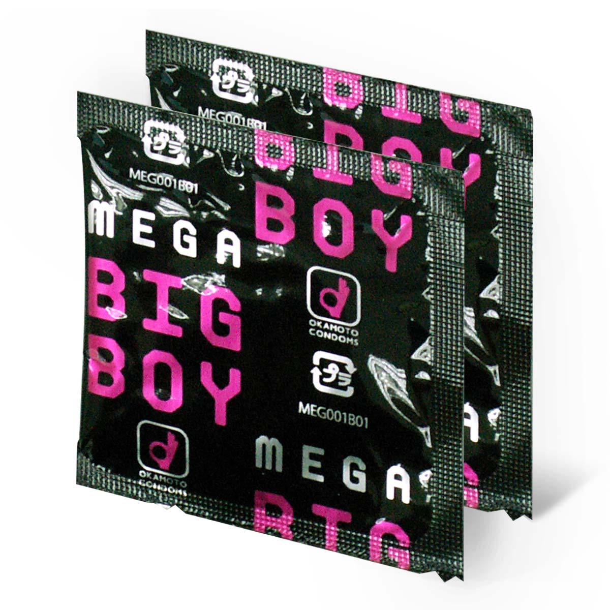 Mega Big Boy 72mm (日本版) 2 片散装 乳胶安全套-p_1