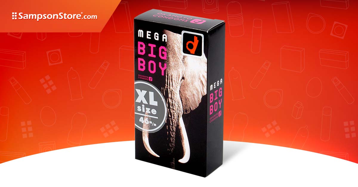 Mega Big Boy 7260mm Japan Edition 12s Pack Latex Condom Sampson Store 1546