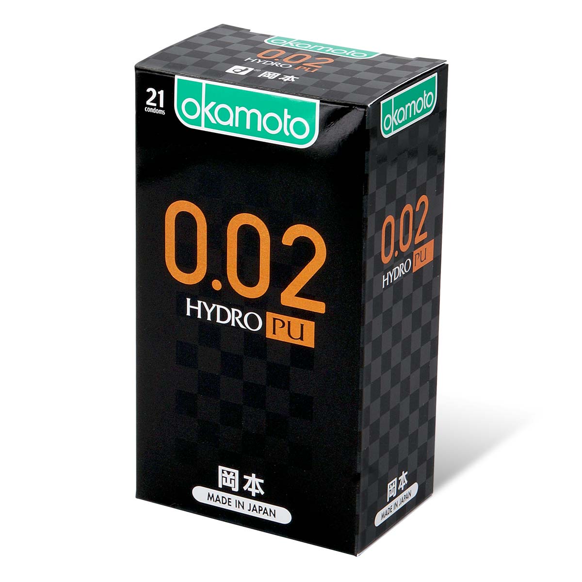 Okamoto 0.02 Hydro Polyurethane 21's Pack PU Condom-p_1