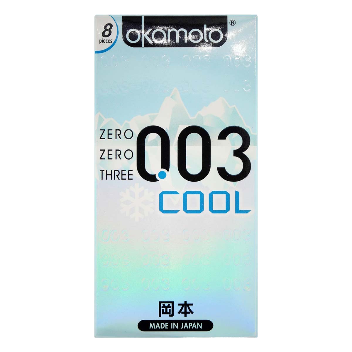 Okamoto 0.03 Cool 8's Pack Latex Condom-p_2