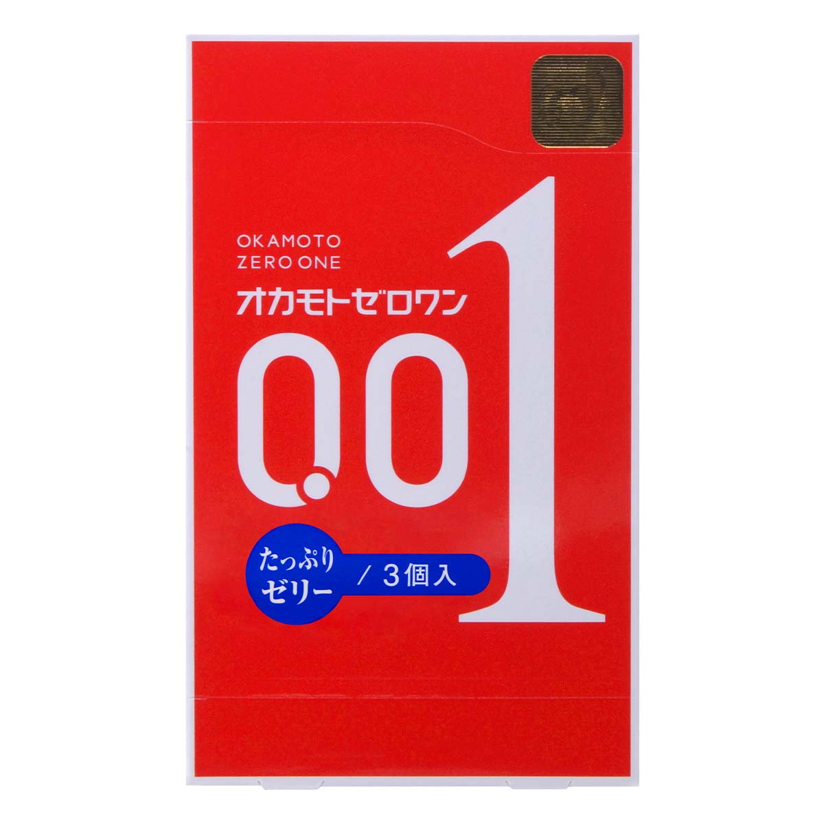 Okamoto 0.01 Plenty of Jelly 3's Pack PU Condom-thumb_2
