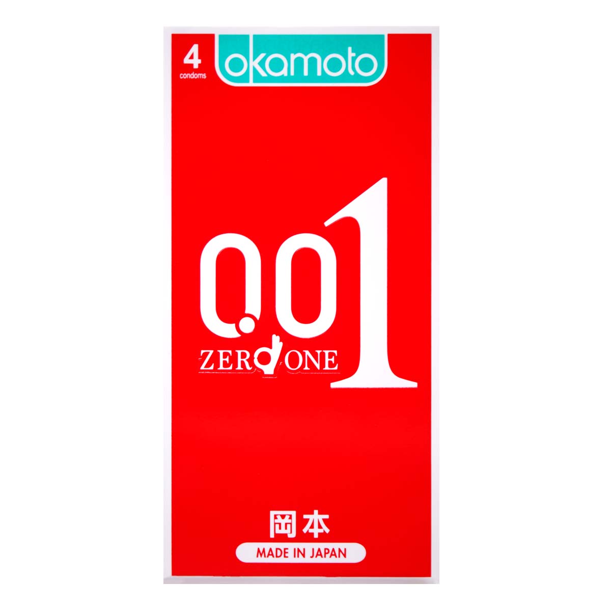 Okamoto 0.01 Hydro Polyurethane 4's Pack PU Condom-p_2