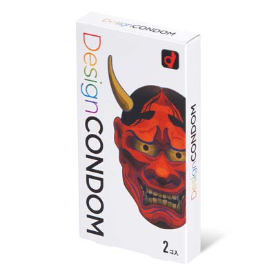冈本 般若 Design Condom (日本版) 2 片 乳胶安全套-thumb