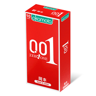 Okamoto 0.01 Hydro Polyurethane 10's Pack PU Condom-thumb