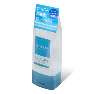 TENGA PLAY GEL ICE COOL 160ml Water-based Lubricant-thumb
