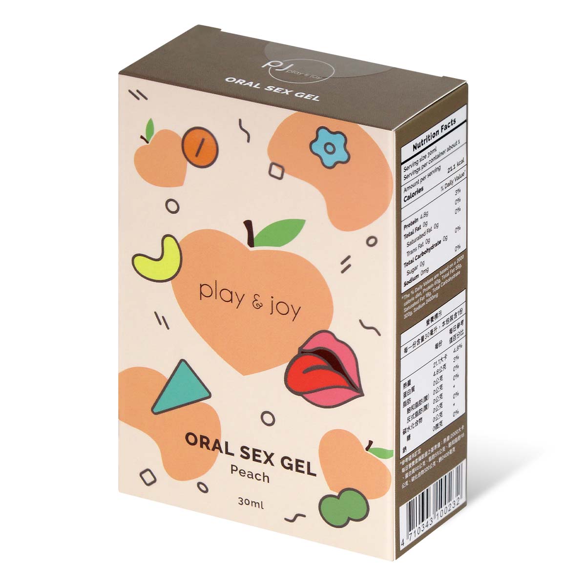 PLAY & JOY ORAL SEX GEL 30ml (Peach Flavour)-p_1
