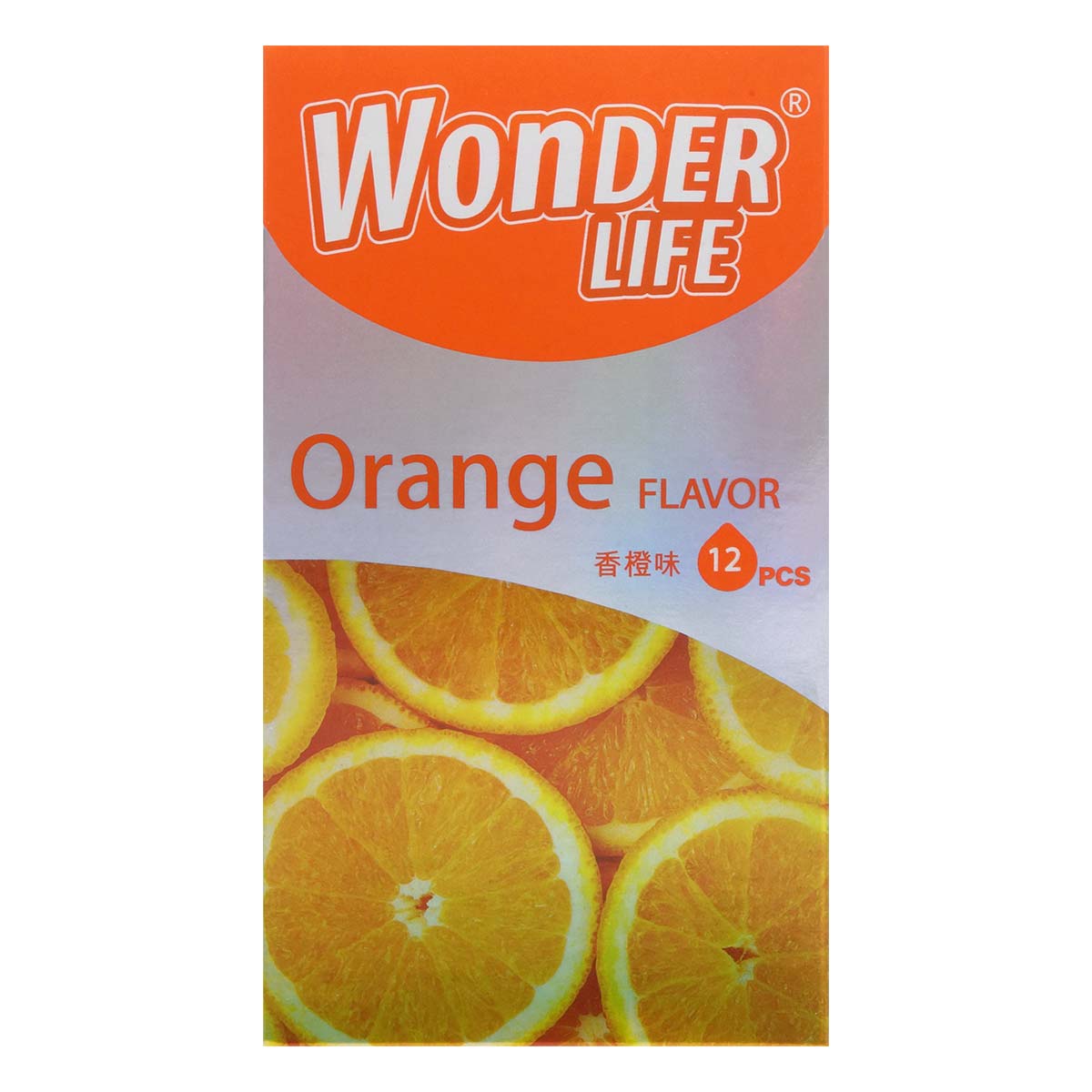 Wonder Life オレンジの香り付き 12 個入 ラテックスコンドーム-p_2