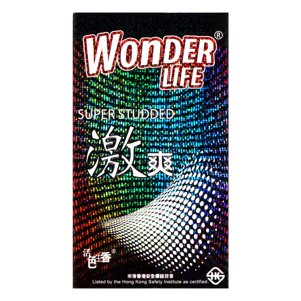 Wonder Life 激ドット ロングプレイタイプ ラテックスコンドーム 6 個入-p_2