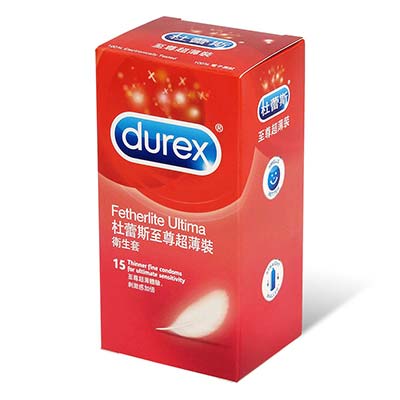 Durex Fetherlite Ultima 15's Pack Latex Condom-thumb