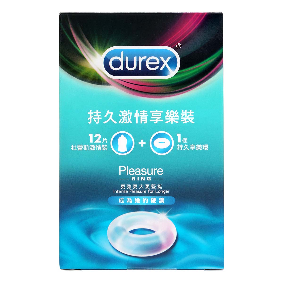 杜蕾斯 持久享樂環 + 杜蕾斯 激情裝 12 片裝 乳膠安全套 套裝-p_2