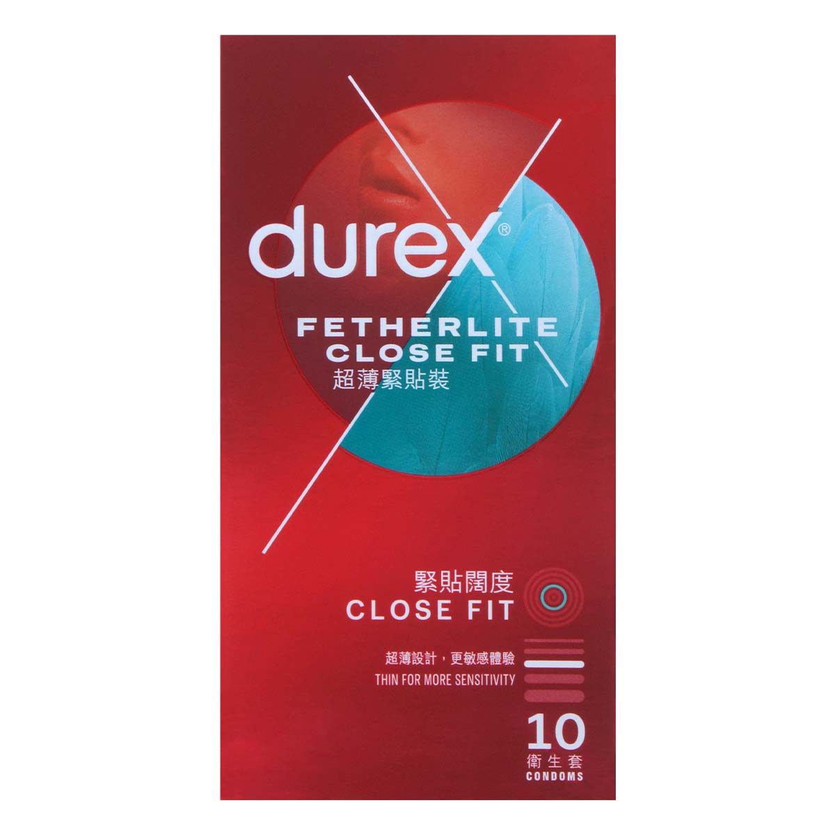 Durex Fetherlite CloseFit 10's Pack Latex Condom (New or old packaging will be sent randomly)-p_2
