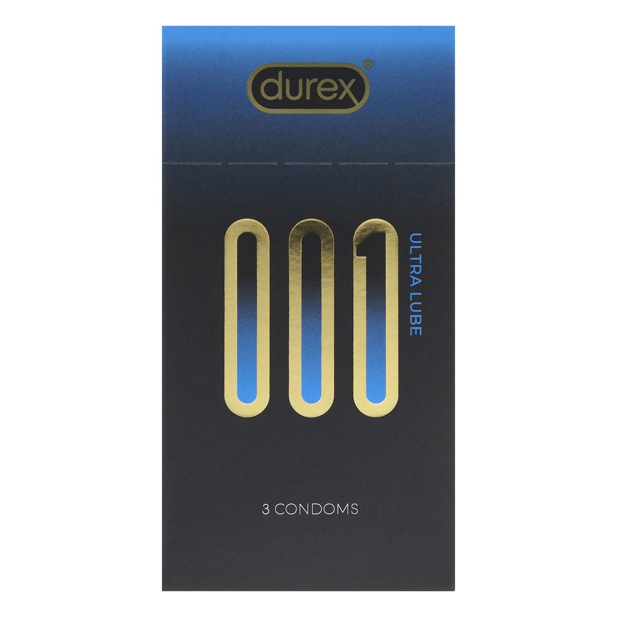 Durex 001 ULTRA LUBE 3's Pack Polyurethane Condom-p_2