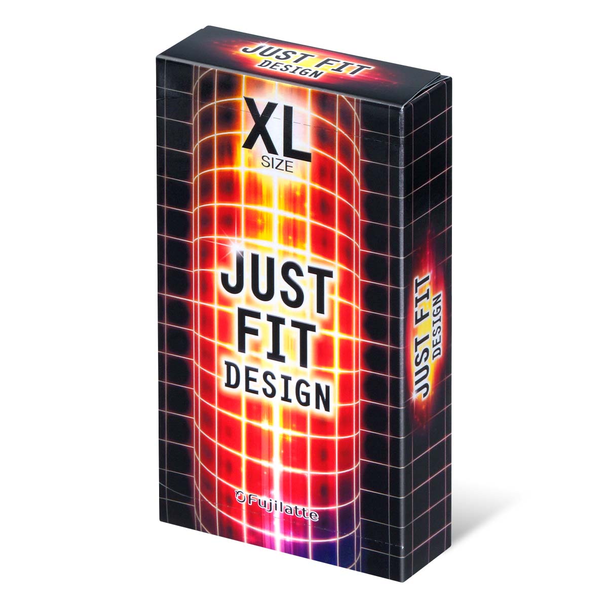 Just Fit - X-Large Size 66/56mm 12's Pack Latex Condom-p_1