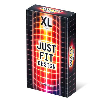 Just Fit - X-Large Size 66/56mm 12's Pack Latex Condom-thumb