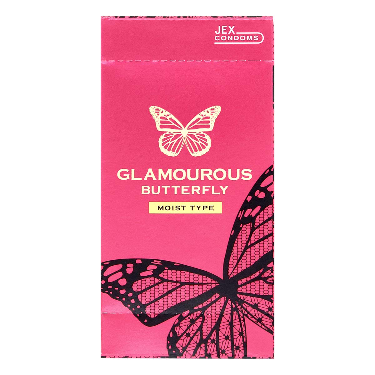 Glamourous Butterfly Moist Type 6's Pack Latex Condom-p_2