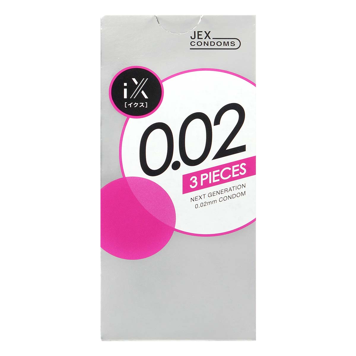 JEX iX 0.02 3's Pack PU Condom-p_2