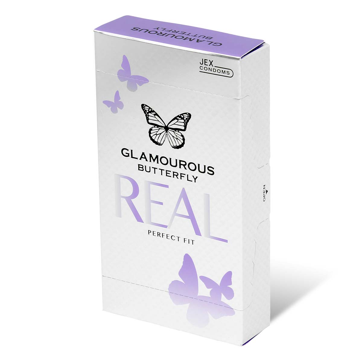 Glamourous Butterfly Real Perfect Fit 8's Pack Latex Condom-thumb_1
