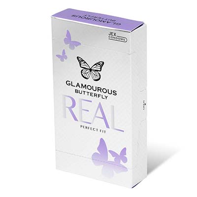 Glamourous Butterfly Real Perfect Fit 8's Pack Latex Condom-thumb