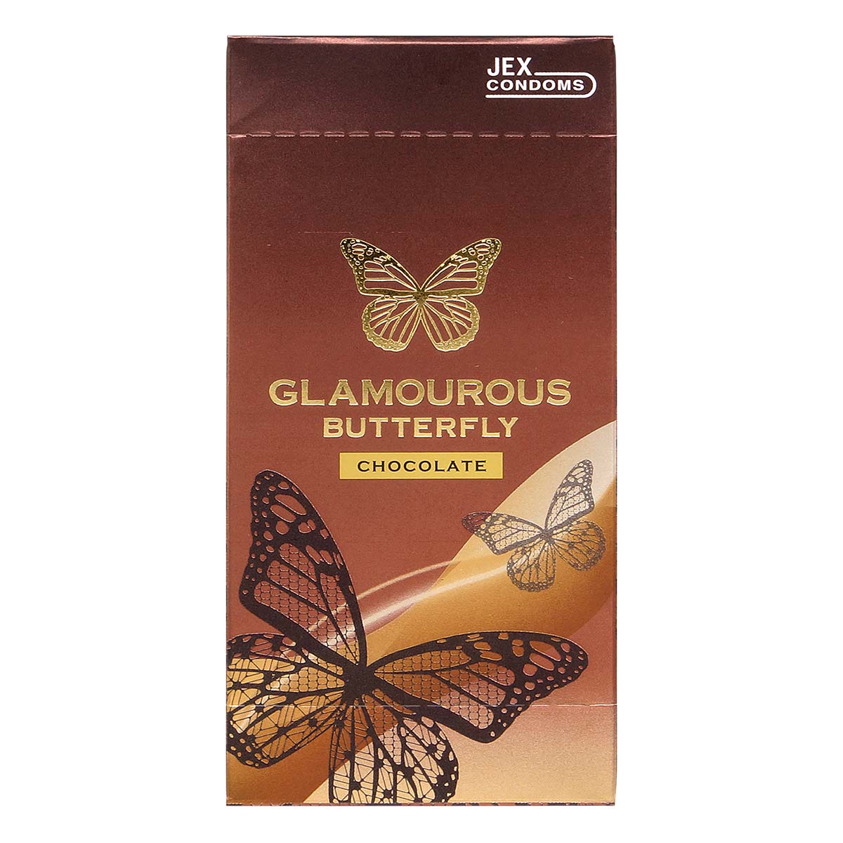 Glamourous Butterfly Chocolate 6's Pack Latex Condom-p_2
