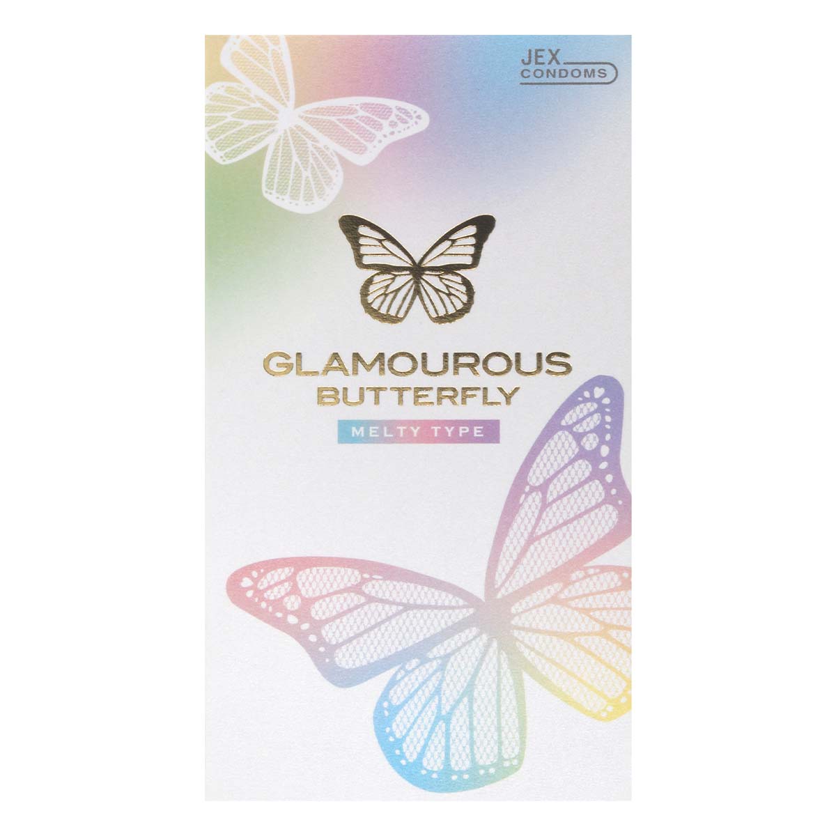 Glamourous Butterfly Melty Type 10's Pack Latex Condom-p_2