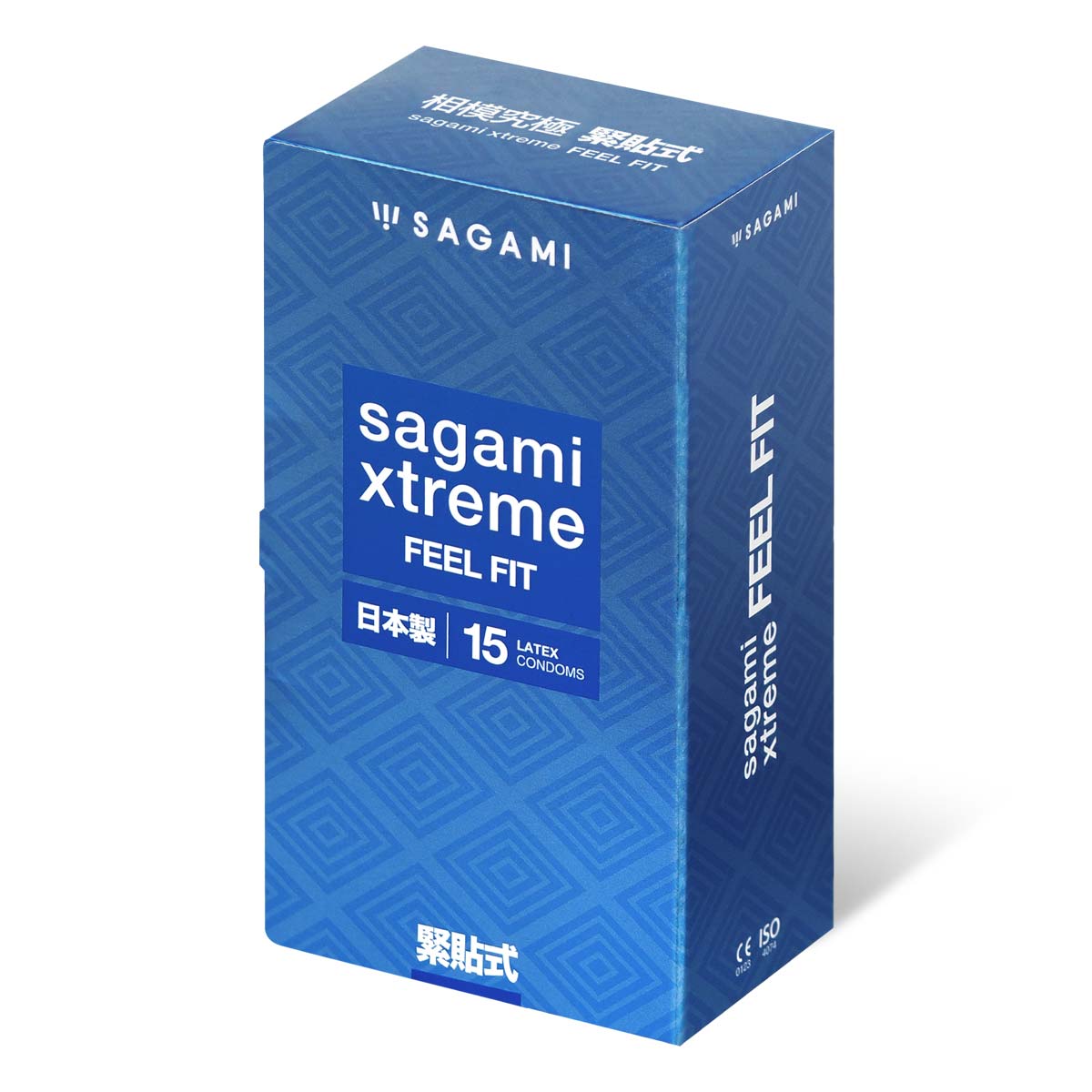 Sagami Xtreme Feel Fit (2nd generation) 51mm 15's Pack Latex Condom-thumb