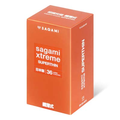 Sagami Xtreme Superthin (2nd generation) 36's Pack Latex Condom-thumb