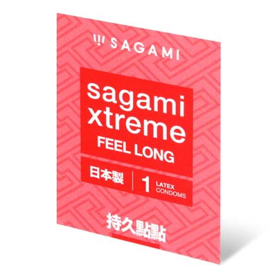 Sagami Xtreme Feel Long 1's Pack Latex Condom-thumb