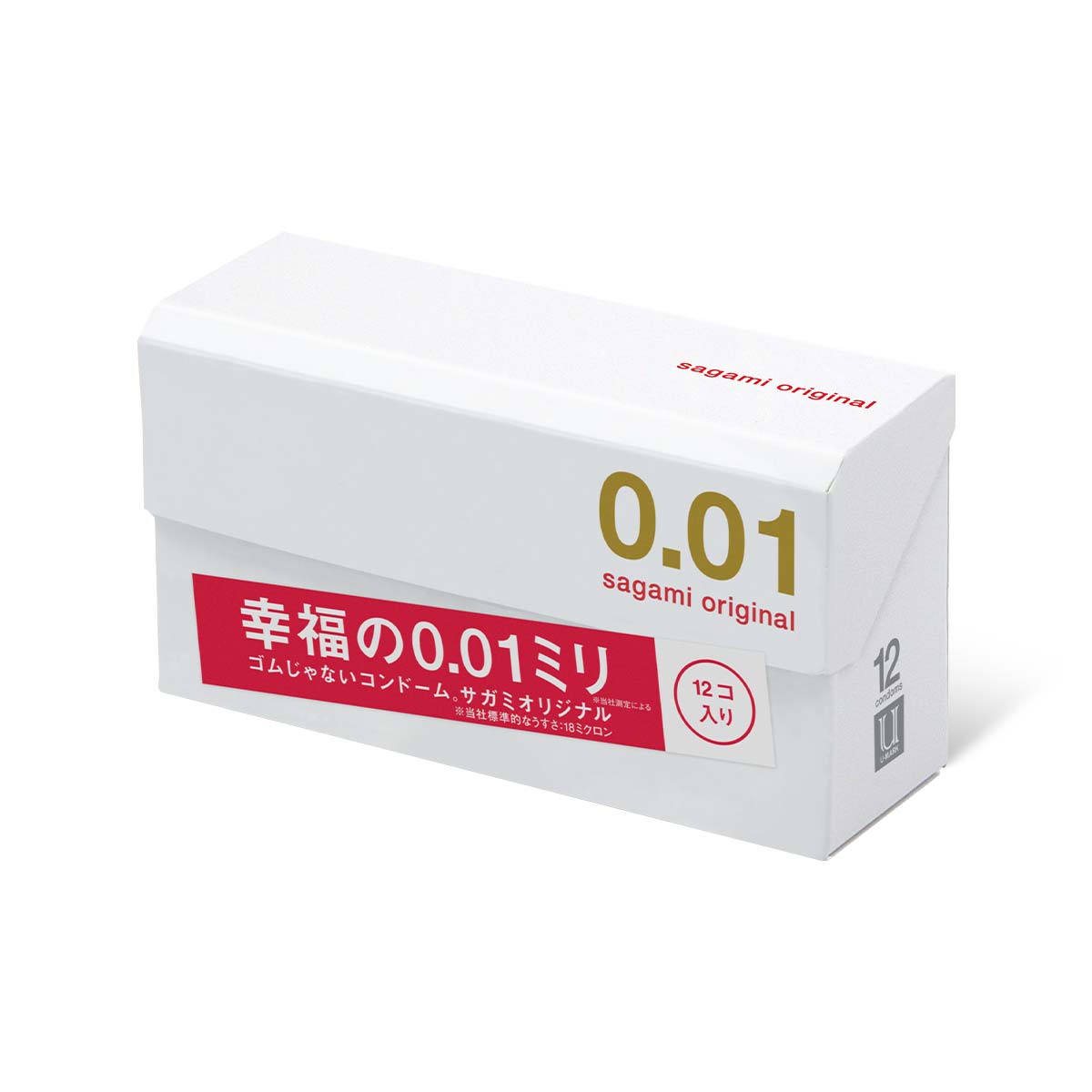 Sagami Original 0.01 12's Pack PU Condom-p_1