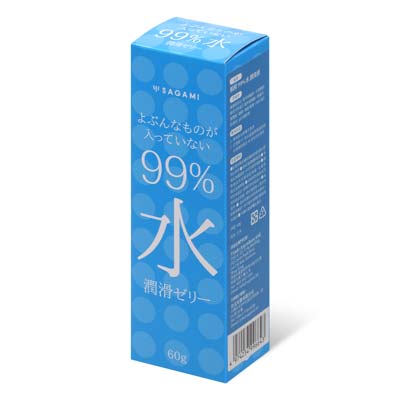 Sagami 99% Water Lubricating Gel 60g Water-based Lubricant-thumb