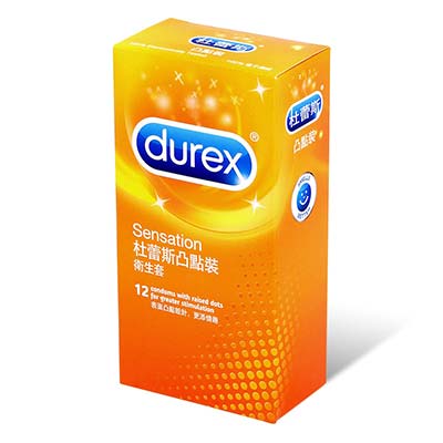 Durex Sensation 12's Pack Latex Condom-thumb