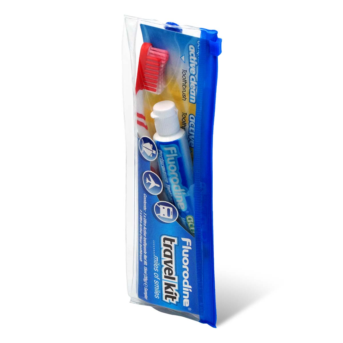 Fluorodine 牙刷牙膏旅行套装-p_1