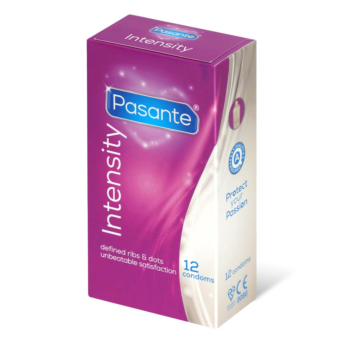 Pasante Intensity 12's Pack Latex Condom-p_1
